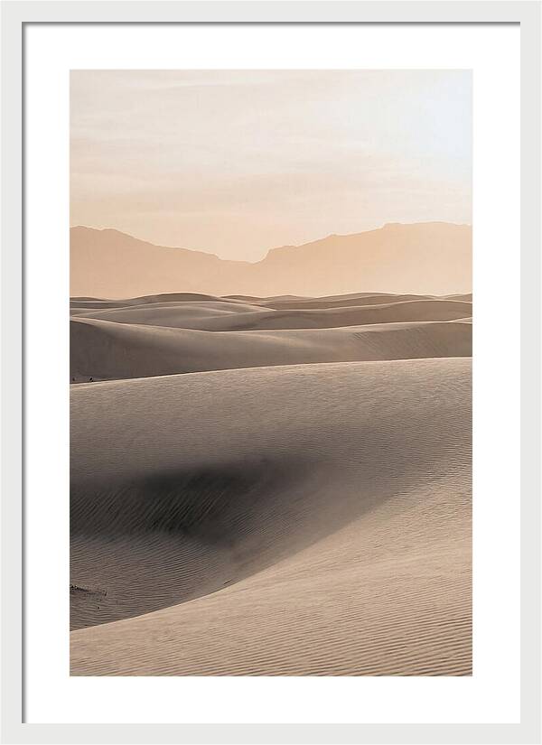 Golden Hour At White Sands