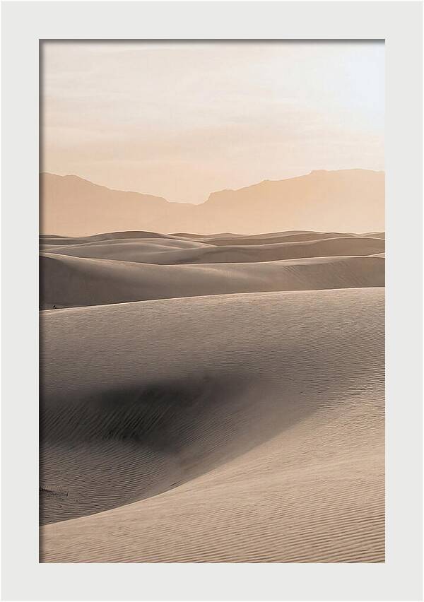 Golden Hour At White Sands