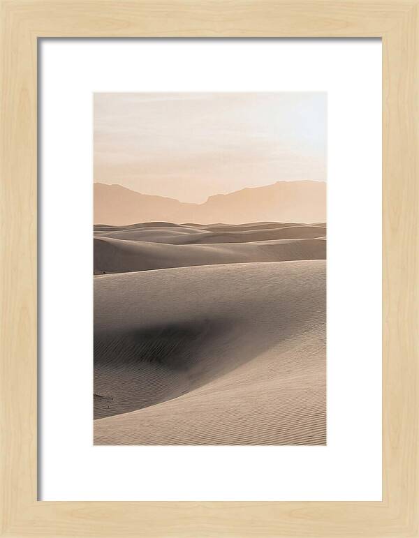 Golden Hour At White Sands