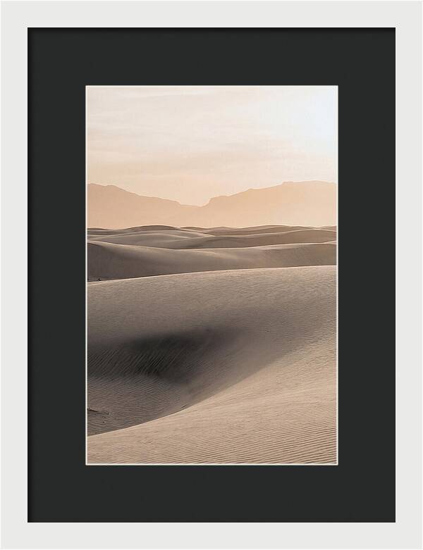 Golden Hour At White Sands
