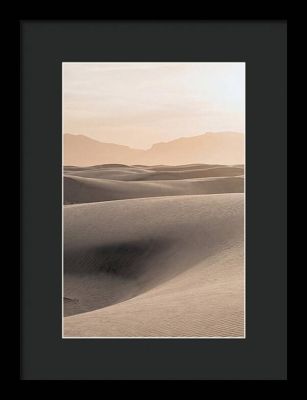 Golden Hour At White Sands