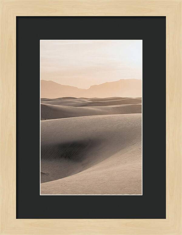 Golden Hour At White Sands
