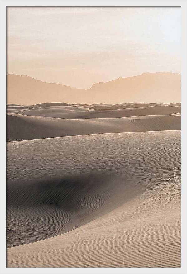 Golden Hour At White Sands
