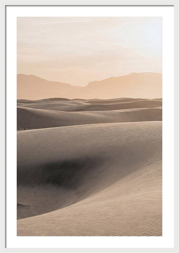 Golden Hour At White Sands