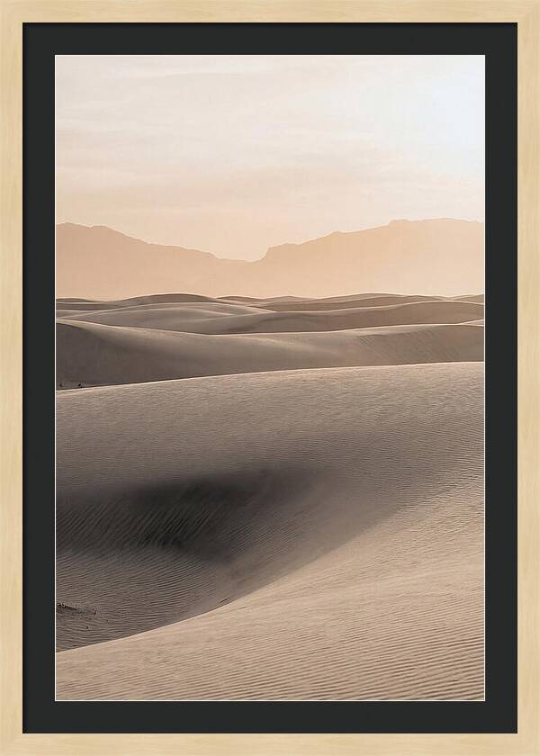 Golden Hour At White Sands