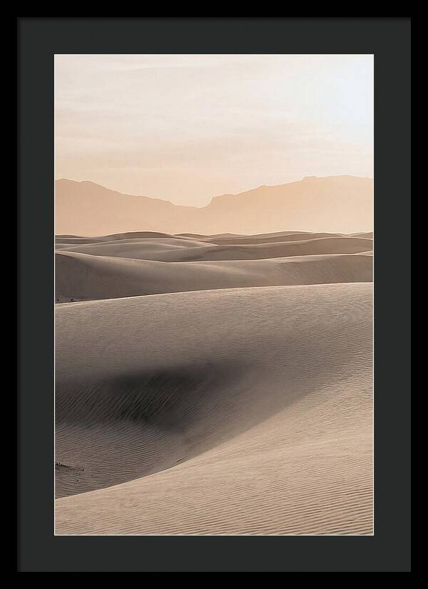Golden Hour At White Sands