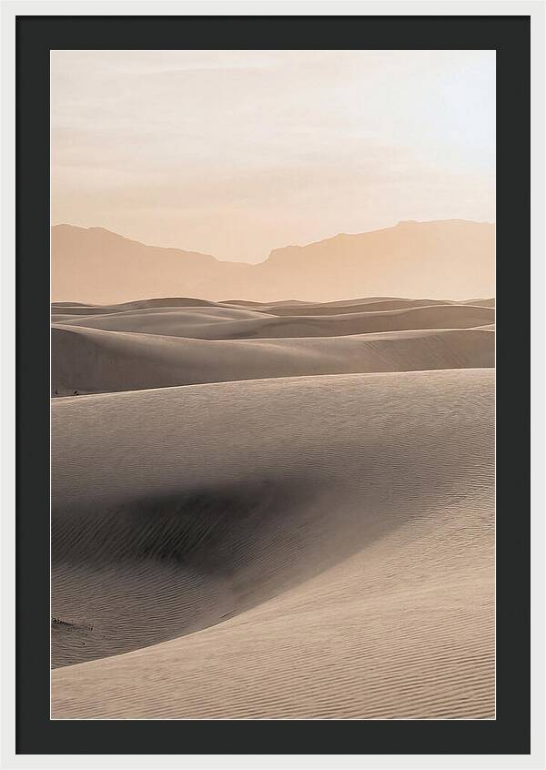 Golden Hour At White Sands