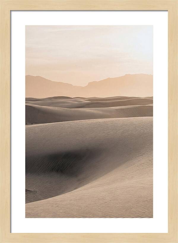 Golden Hour At White Sands