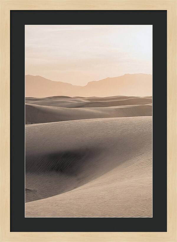 Golden Hour At White Sands