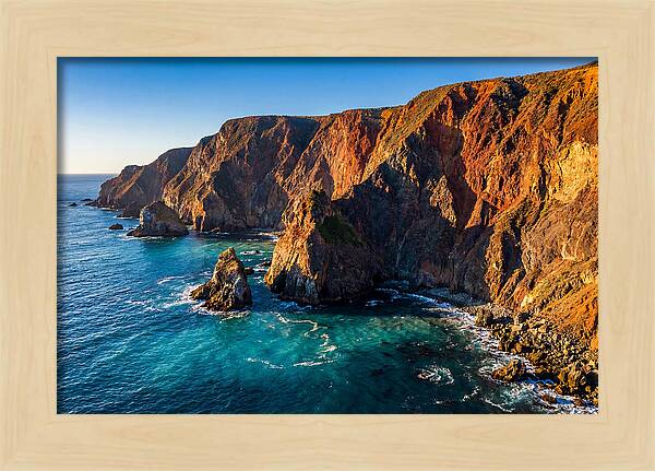 Golden Hour Bliss At Big Sur