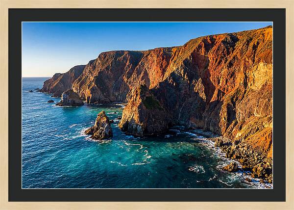 Golden Hour Bliss At Big Sur