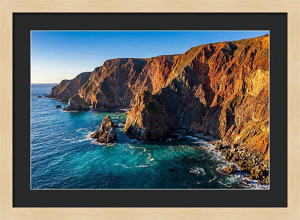 Golden Hour Bliss At Big Sur