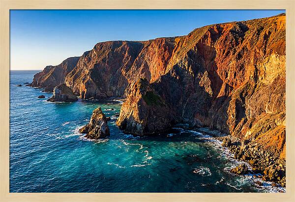 Golden Hour Bliss At Big Sur