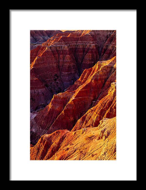 Golden Hour In The Badlands