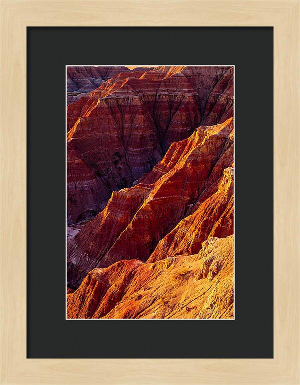Golden Hour In The Badlands