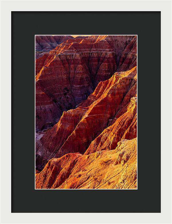 Golden Hour In The Badlands
