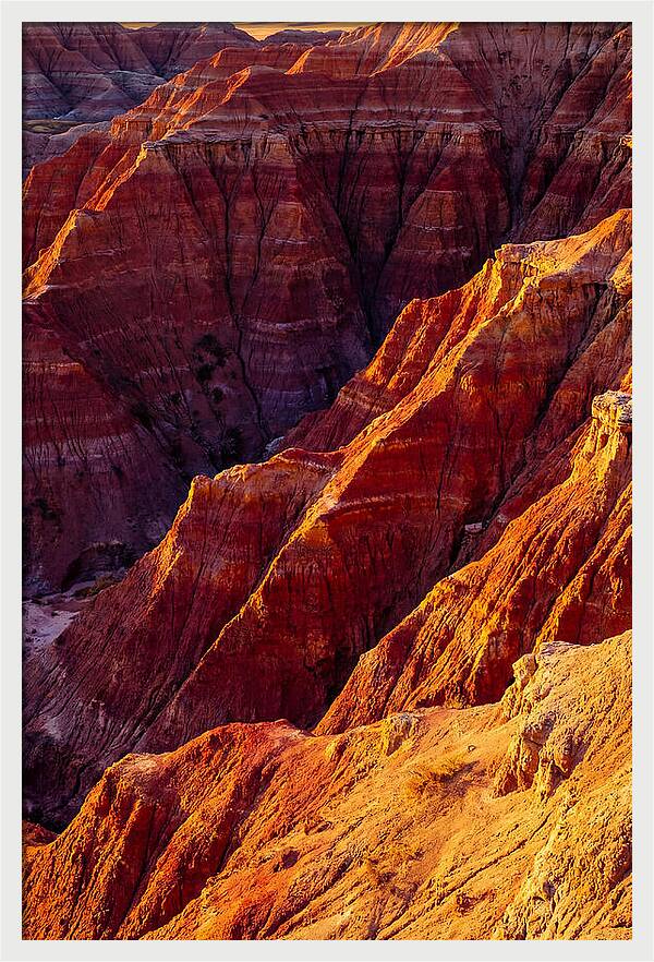Golden Hour In The Badlands