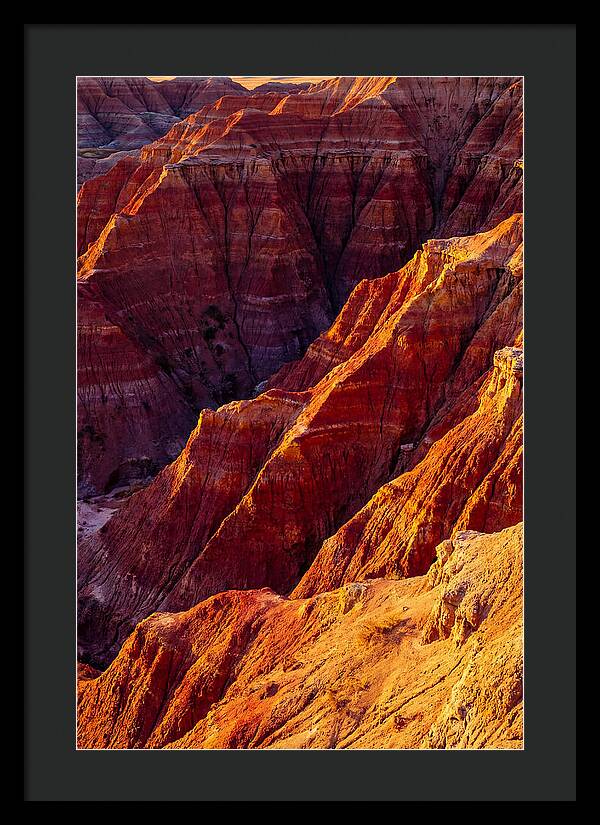 Golden Hour In The Badlands