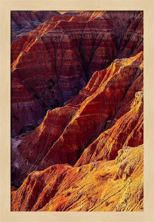 Golden Hour In The Badlands