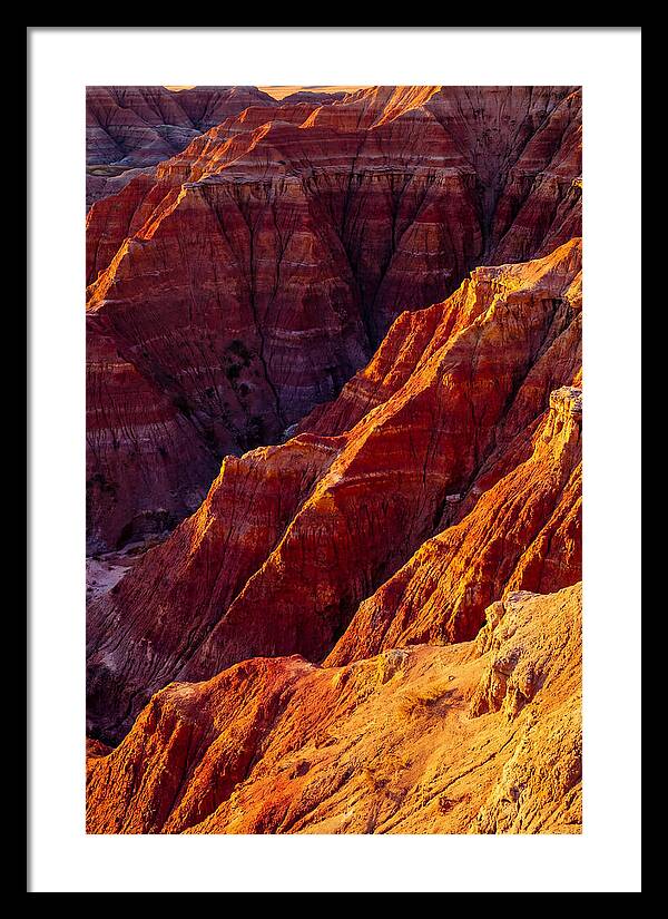 Golden Hour In The Badlands