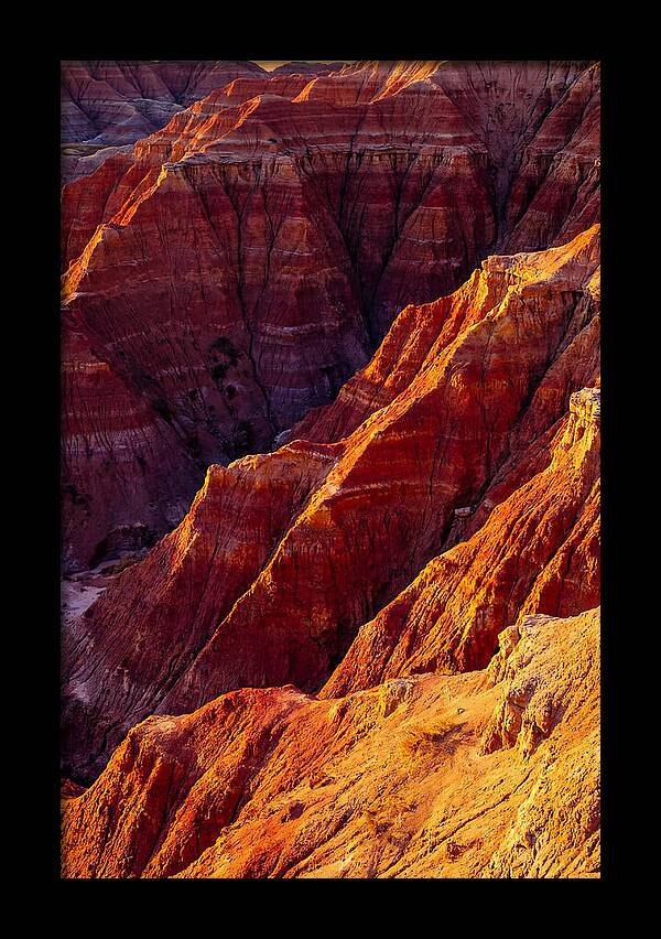 Golden Hour In The Badlands