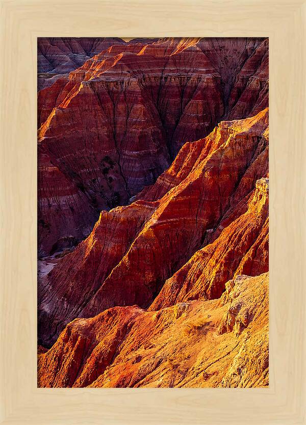 Golden Hour In The Badlands