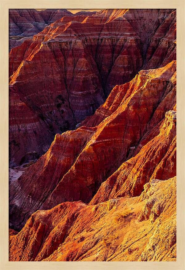 Golden Hour In The Badlands