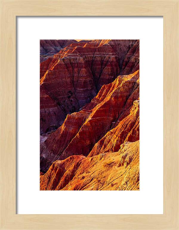 Golden Hour In The Badlands