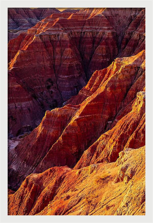 Golden Hour In The Badlands