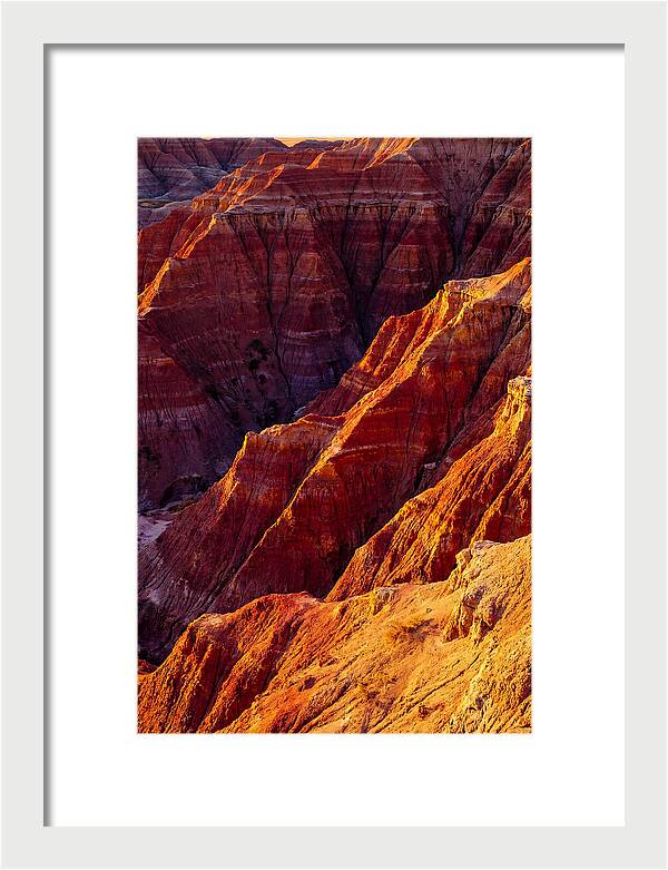 Golden Hour In The Badlands