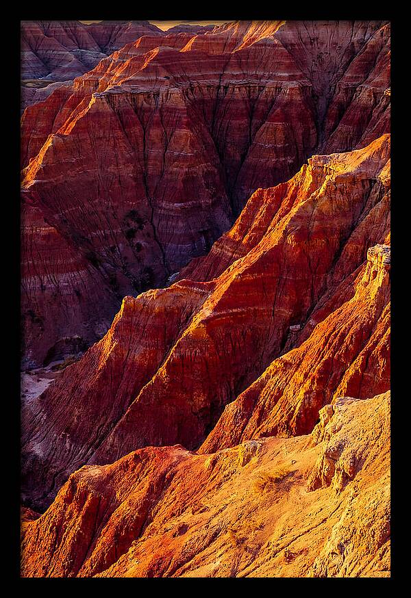 Golden Hour In The Badlands