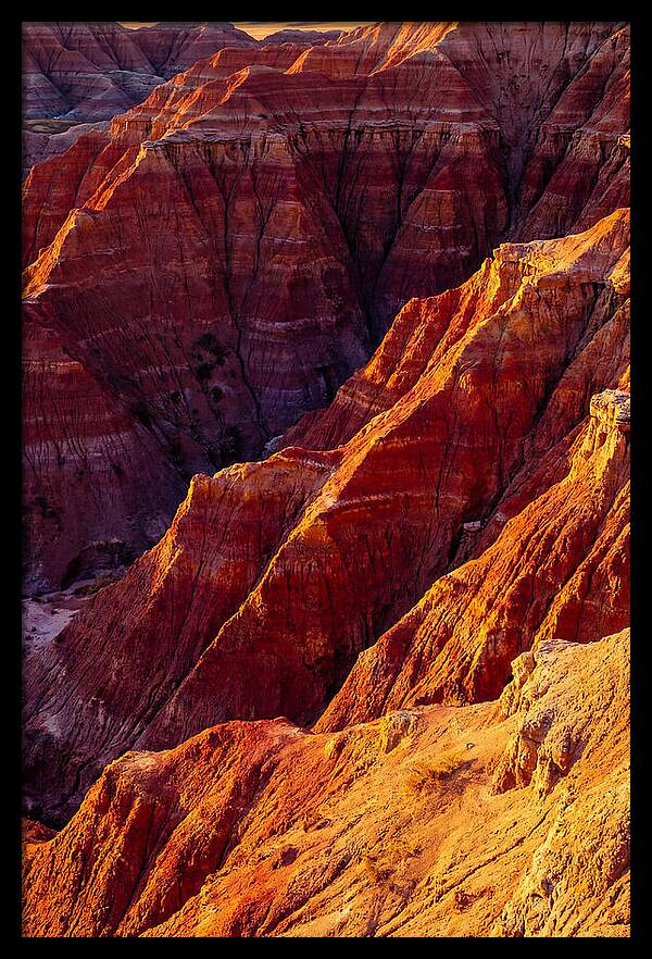 Golden Hour In The Badlands