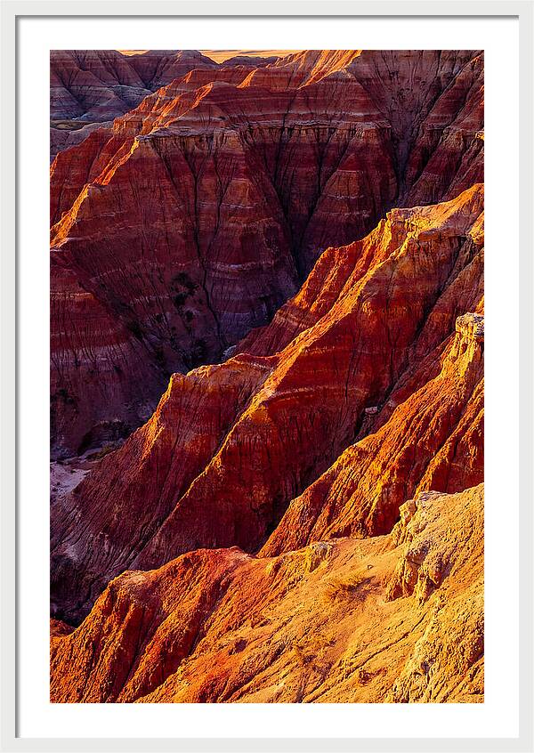 Golden Hour In The Badlands