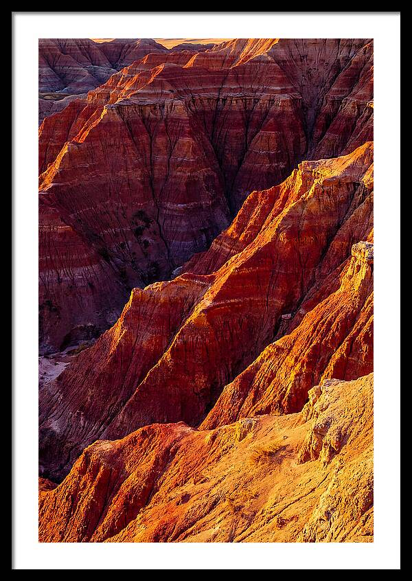 Golden Hour In The Badlands