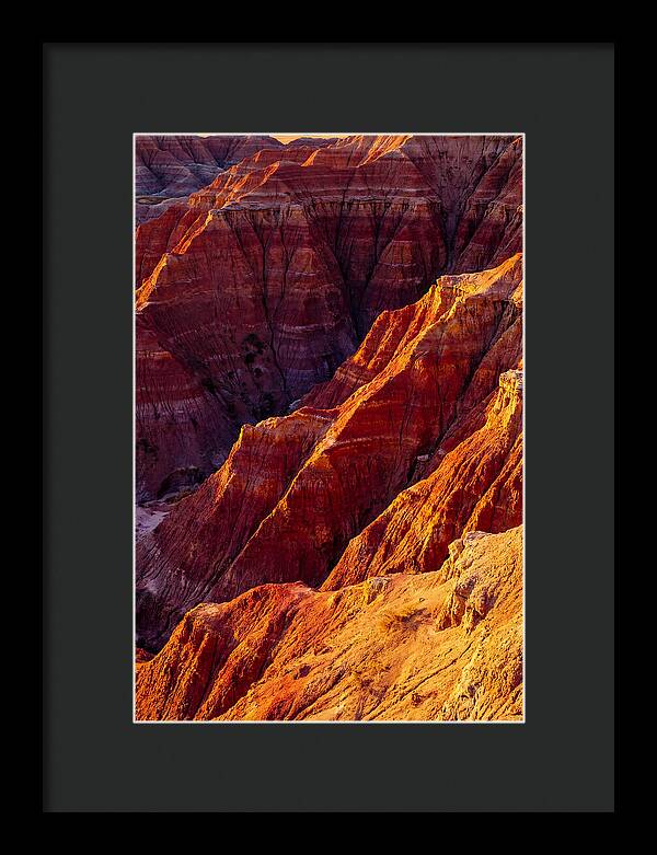 Golden Hour In The Badlands