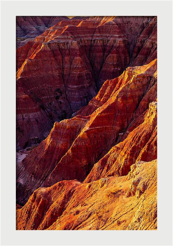 Golden Hour In The Badlands