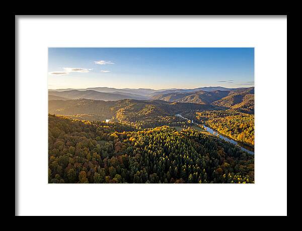 Golden Hour Over Babcock State Park