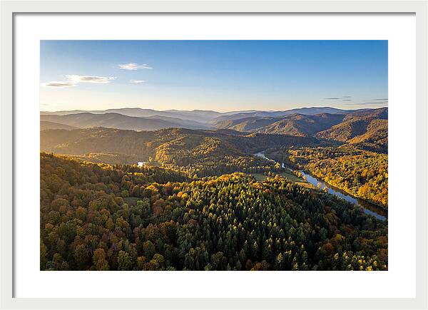 Golden Hour Over Babcock State Park