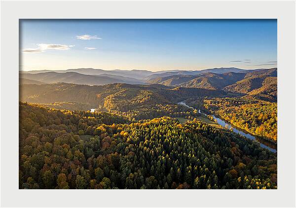 Golden Hour Over Babcock State Park