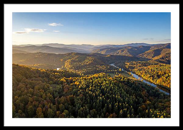 Golden Hour Over Babcock State Park
