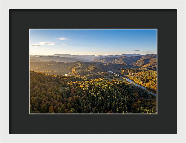 Golden Hour Over Babcock State Park