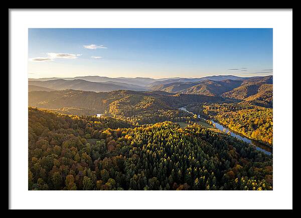 Golden Hour Over Babcock State Park