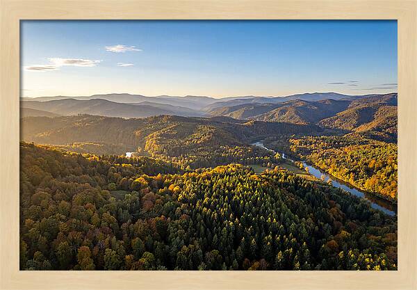 Golden Hour Over Babcock State Park