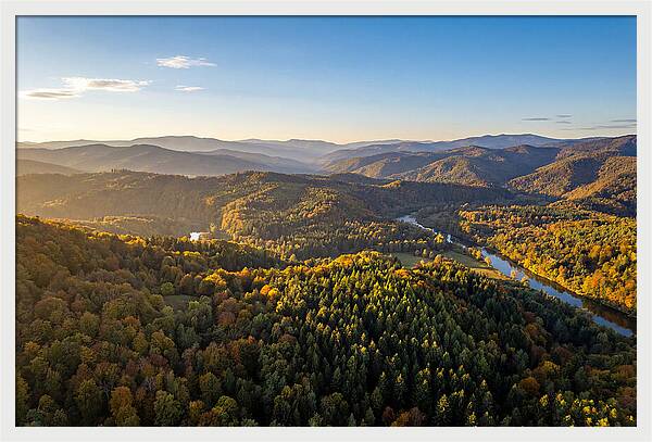Golden Hour Over Babcock State Park