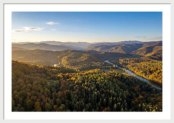 Golden Hour Over Babcock State Park