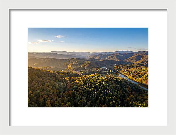 Golden Hour Over Babcock State Park