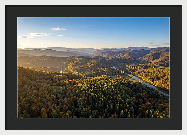 Golden Hour Over Babcock State Park