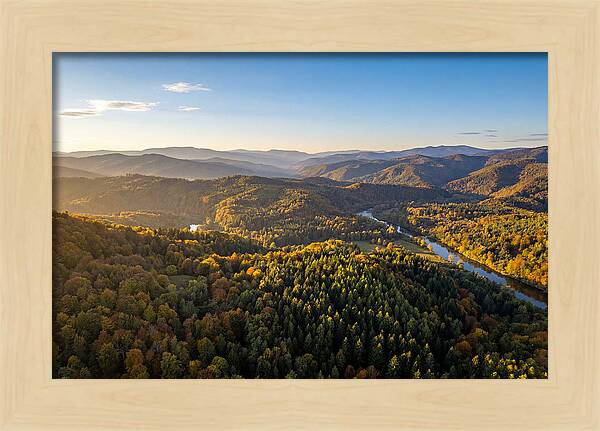 Golden Hour Over Babcock State Park