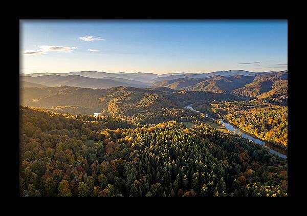 Golden Hour Over Babcock State Park