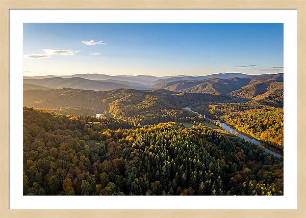 Golden Hour Over Babcock State Park